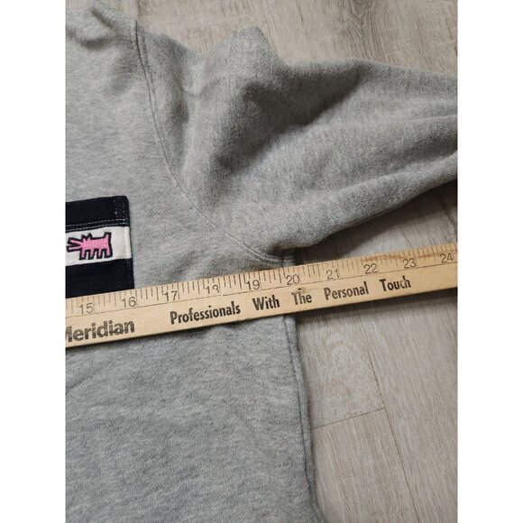 Uniqlo SPRZ NY Keith Haring Hoodie Art Sweatshirt Womens Large - Picture 6 of 9